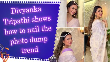 Divyanka Tripathi tells what to do when there are ‘too many pictures to decide from’