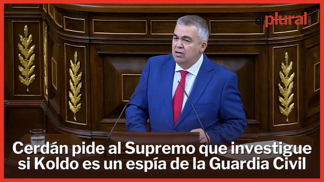Cerdán pide al Supremo que investigue si Koldo es un espía de la Guardia Civil