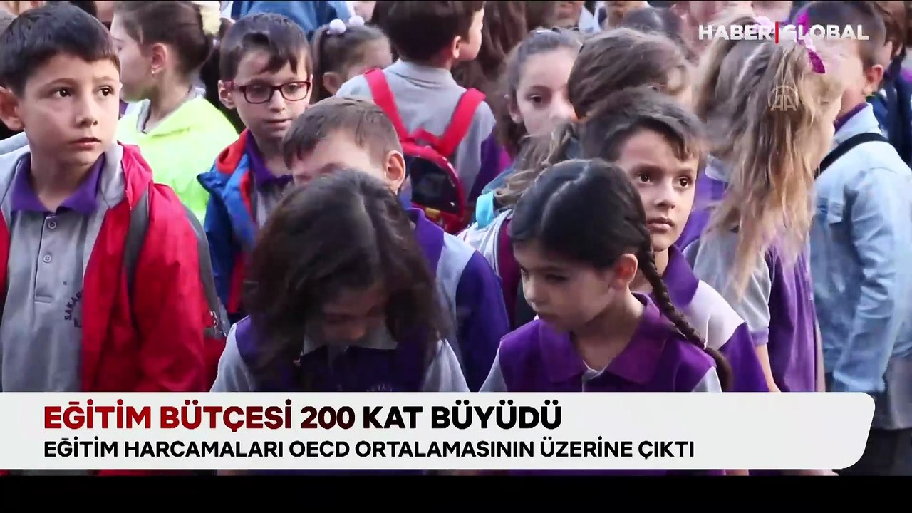 Eğitim bütçesi 200 kat büyüdü: Harcamalar OECD ortalamasının üzerine çıktı