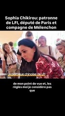 Sophia Chikirou (LFI): "La Chine n'est pas une dictature"