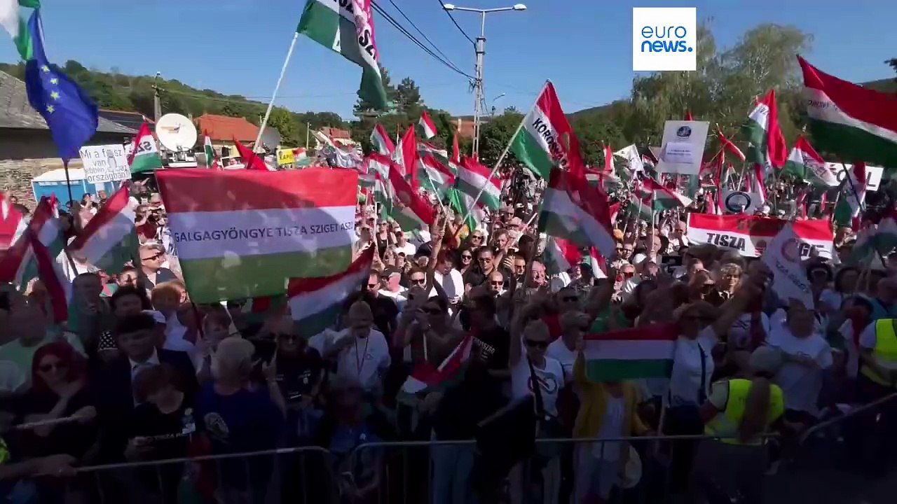 Vor den Wahlen 2026 in Ungarn: Orbán und Magyar starten Wahlkampf im gleichen Dorf