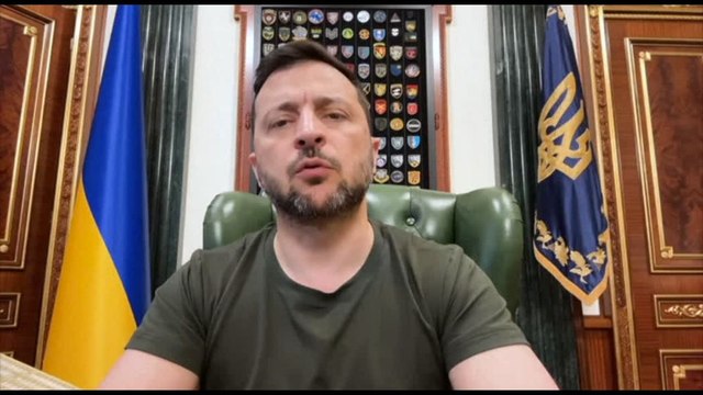 Zelensky: conto su risposta decisa Usa dopo gli attacchi russi a Kiev