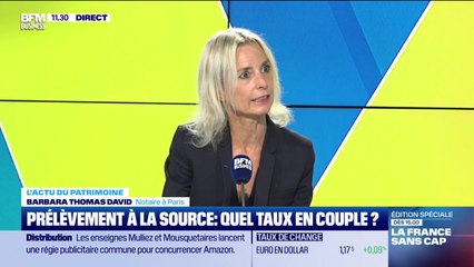 L'actu du patrimoine : Prélèvement à la source, quel taux en couple ? - 08/09
