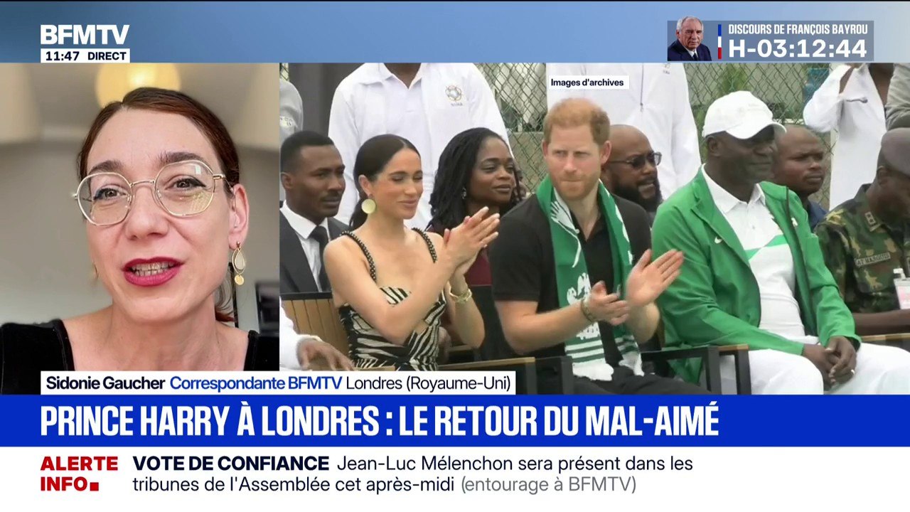 Le prince Harry à Londres ce lundi: va-t-il se réconcilier avec son père le roi Charles?