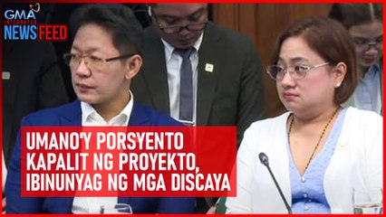 Umano’y porsyento kapalit ng proyekto, ibinunyag nga mga Discaya | GMA Integrated Newsfeed