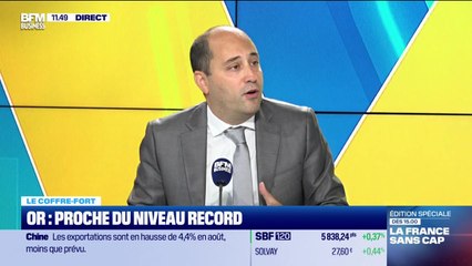 Le coffre-fort : Or, proche du niveau record - 08/09