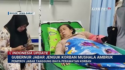 Gubernur Dedi Mulyadi Jenguk-Tanggung Biaya Perawatan Korban Ambruknya Musala di Ciomas | IU