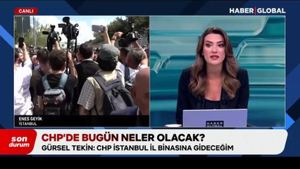CHP İstanbul İl Başkanlığı önünde gergin bekleyiş!