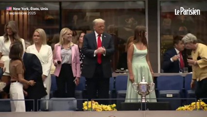 Donald Trump retarde la finale de l’US Open en raison de mesures de sécurité exceptionnelles et essuie quelques sifflets