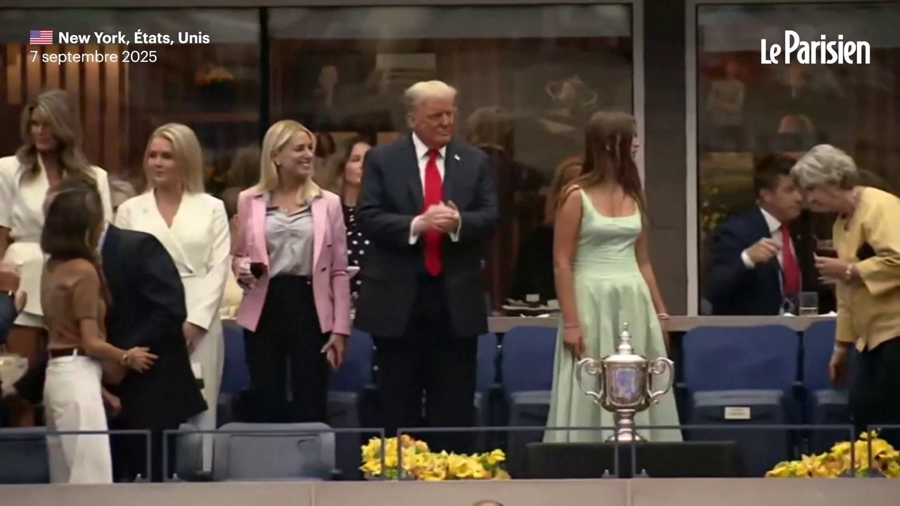 Donald Trump retarde la finale de l’US Open en raison de mesures de sécurité exceptionnelles et essuie quelques sifflets
