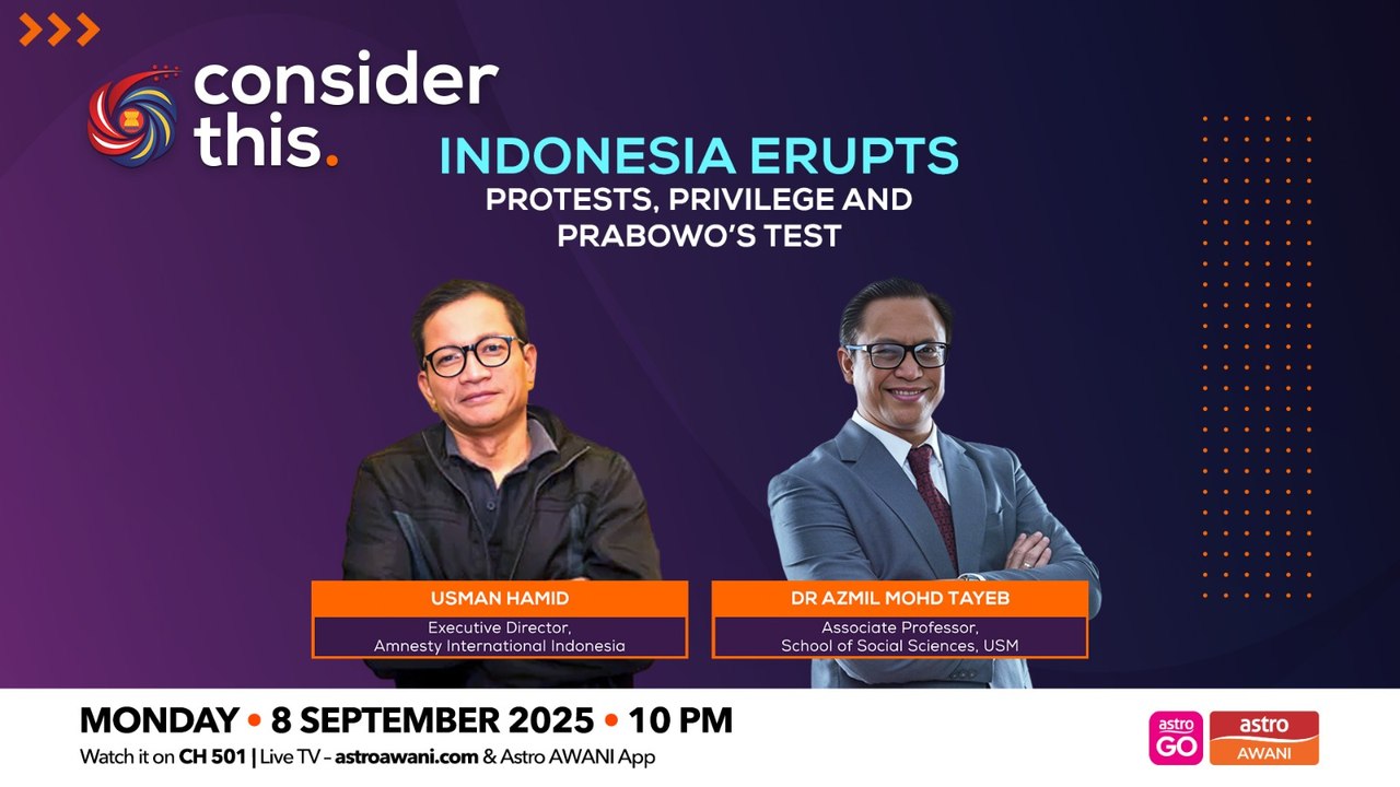 Consider This: Indonesia Erupts: | Protests, Privilege and Prabowo’s Test (Part 1)