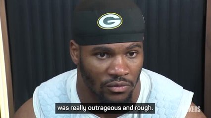 Parsons happy to put 'outrageous' treatment behind him in Packers win