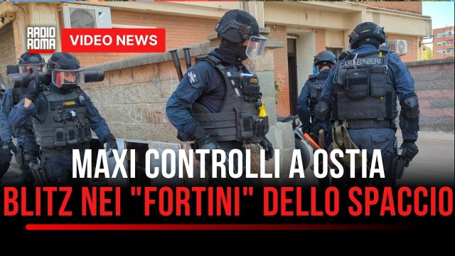 Blitz dei carabinieri a Ostia, maxi controlli nei fortini dello spaccio: sequestri, arresti e denunce