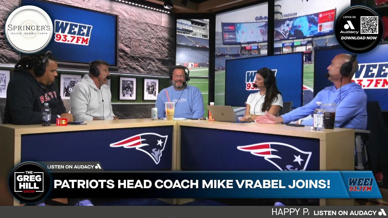 Patriots Head Coach Mike Vrabel joins for Patriots Monday! What did Vrabel see from Drake Maye?
