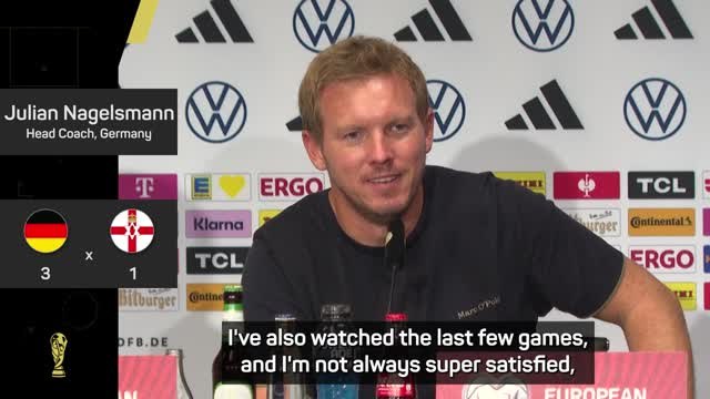 Nagelsmann slams 'hyena' fans for booing at half-time