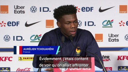 Tchouaméni : “Content d'affronter Marseille et Monaco !”