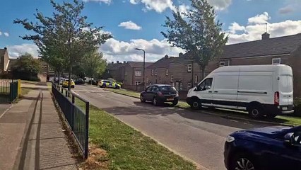 Police at scene after cars crash into house & brawl breaks out leaving three injured