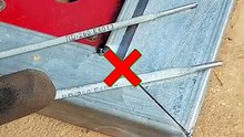 3 secrets of 0.8mm welding that few people know   #howtowelding #welding #stickweldingsquaretube - Welding Trick