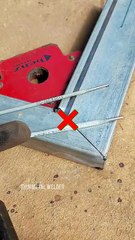 3 secrets of 0.8mm welding that few people know   #howtowelding #welding #stickweldingsquaretube - Welding Trick