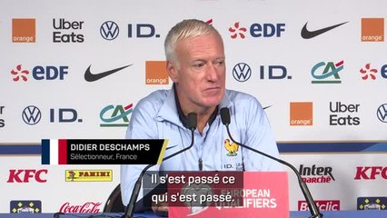 Bleus - Deschamps : “Le PSG, ce n’est pas notre adversaire, ça ne l’a jamais été”