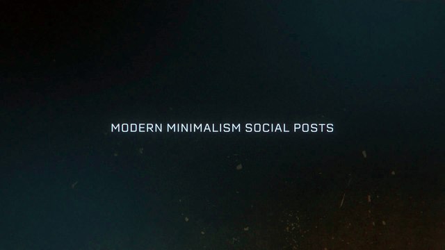 Modern Minimalism Social Posts - After Effects Templates - WorldASR.com