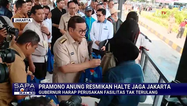 Transjakarta Operasikan Kembali Halte Senen dengan Nama Baru: Jaga Jakarta | SAPA MALAM