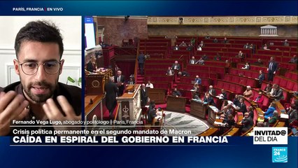 Fernando Vega: "Administración Bayrou ha marcado distancia entre la sociedad y el Gobierno"