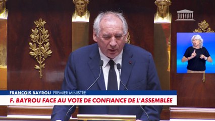 François Bayrou : «Ce n'est pas une question politique mais une question historique»