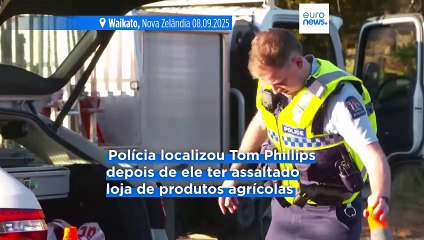 Nova Zelândia: fugitivo procurado há anos morto pela polícia