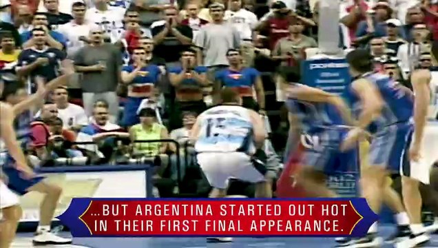 Yugoslavia vs Argentina - Final - RESUMEN - Final de la Copa Mundial de Baloncesto FIBA ​​2002