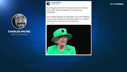 Líderes de todo el mundo lamentan la muerte de Isabel II