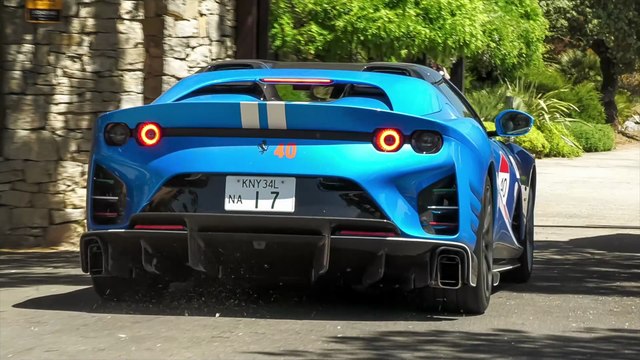 Supercars Arriving - 812 Competizione A, LaFerrari Aperta, SF90 XX, Daytona SP3, Monza SP2