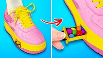 HIDE CANDIES IN SHOES || Sneak Food Into Class Hacks! hypothesis 5
