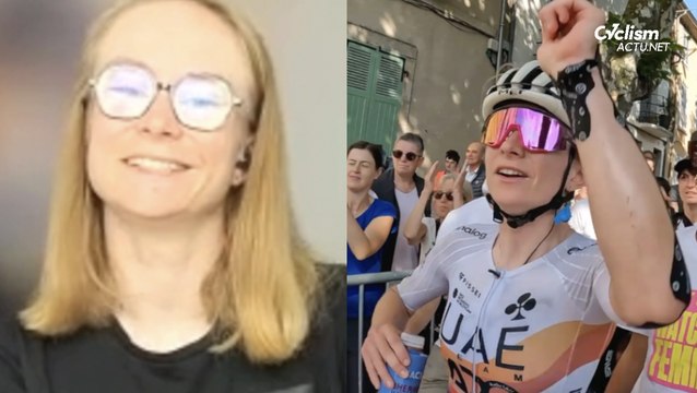 Cyclisme - Tour Cycliste Féminin International de l’Ardèche 2025 - Maëva Squiban : Ça fait quoi d'être connue et reconnue depuis le Tour de France Femmes ?