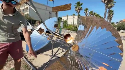 Baptiste BALIQUE  le cuisinier qui capte les rayons pour régaler la plage