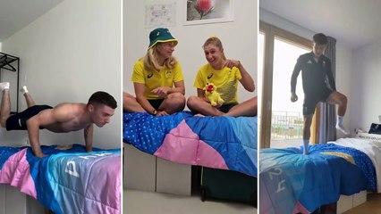 Alle Olimpiadi i letti di cartone sono «anti-sesso»? Il test degli atleti sfata il mito