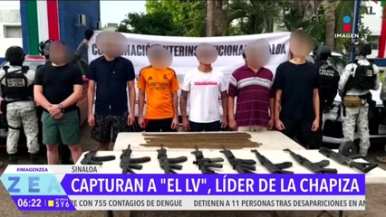 Detienen a “El LV”, presunto líder de Los Chapitos en Culiacán