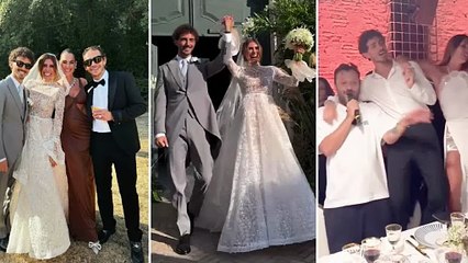 Pecco Bagnaia, il sì a Domizia Castagnini: l'abito da sposa, gli invitati vip e una festa scatenata