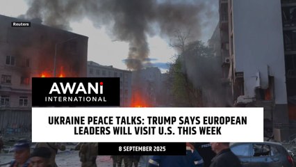 Trump says European leaders will visit U.S. this week