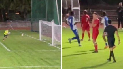 Incredibile autogol da metà campo: dall'Inghilterra l'errore dell'anno