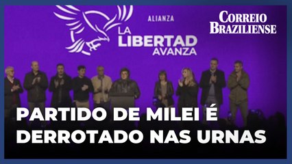 Partido de Milei sofre derrota em eleição de Buenos Aires, vista como termômetro da disputa presidencial