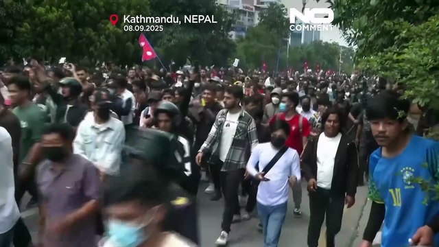 Deadly clashes in Kathmandu after social media ban sparks protests