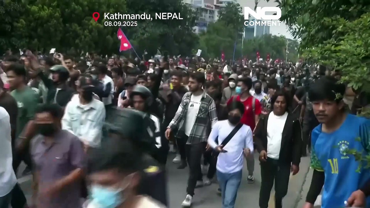 Deadly clashes in Kathmandu after social media ban sparks protests