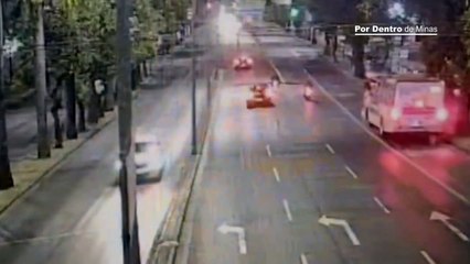 Vídeo mostra acidente que matou estagiária da Record TV Minas em Belo Horizonte
