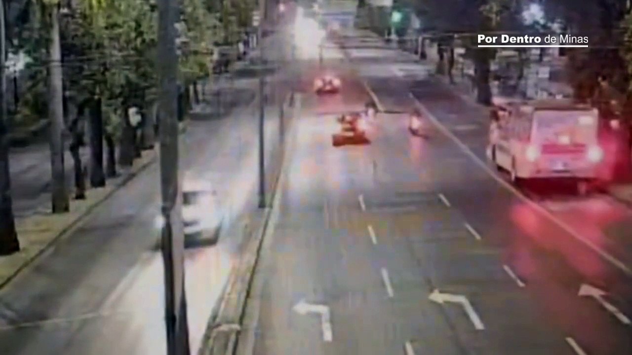 Vídeo mostra acidente que matou estagiária da Record TV Minas em Belo Horizonte