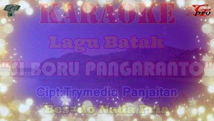 KARAOKE LAGU BAAK SI BORU PANGARTTIO NADA WANITA D=DO