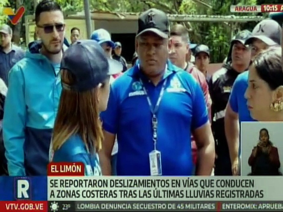 Aragua | Gdora. Sánchez supervisa labores para mitigar los efectos de las intensas precipitaciones