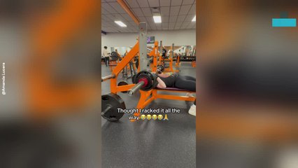 Woman’s Gym Fail Ends With Her Being Saved by a Stranger