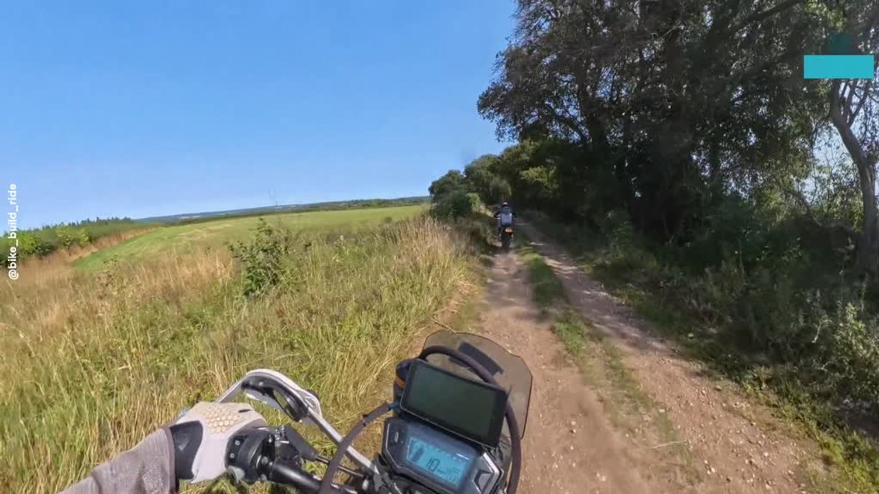 Dirt Biker Fractures Arm After Slamming Into Tree