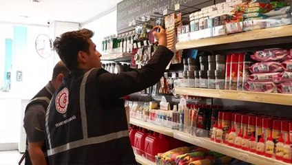 Ticaret Bakanlığı ekipleri Ankara’da market denetimi yaptı